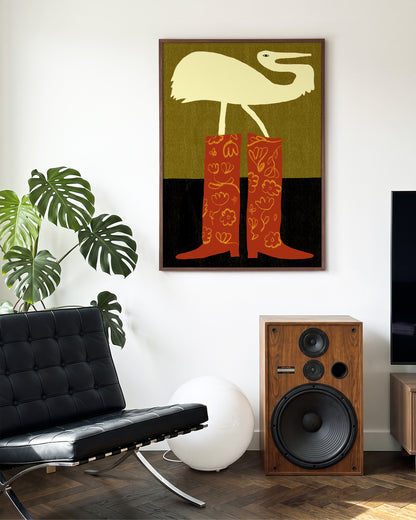 My Boots - room context walnut
