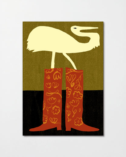 My Boots - unframed