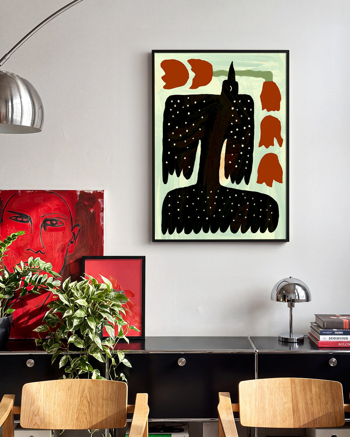 My Bougainvilleas - room context black