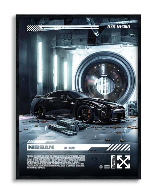Nissan GTR-Nismo Bank Robbery