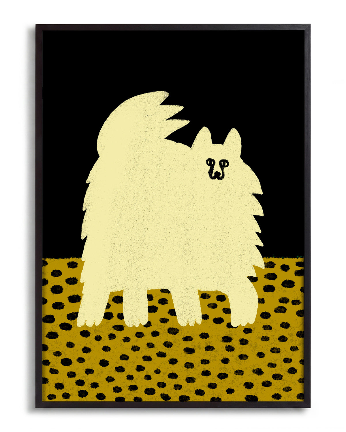 Pepenillo - no background framed - black