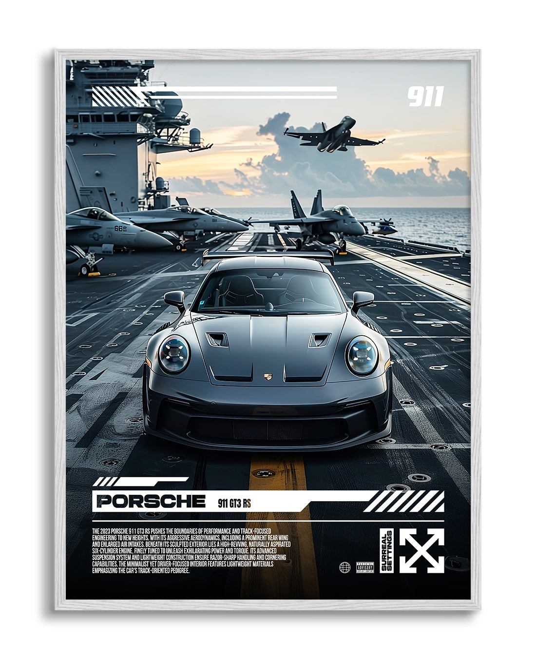 Porsche 911 GT3 RS Air Craft Carrier