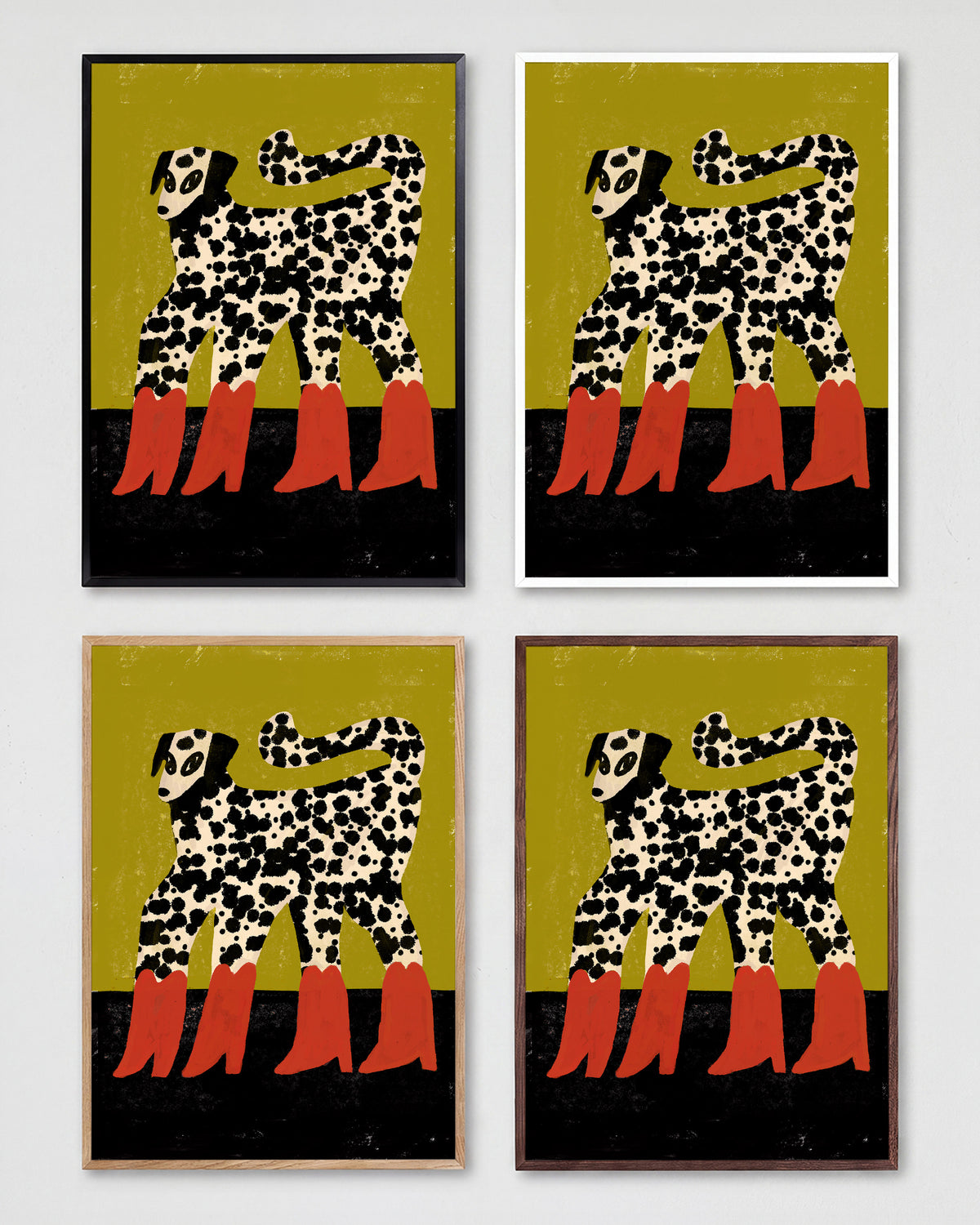Red Boots - all frames