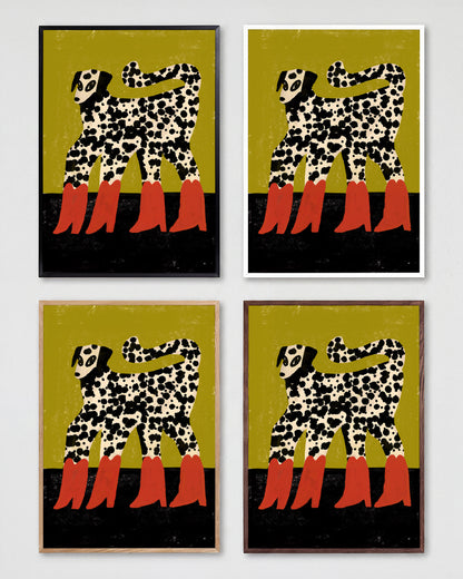 Red Boots - all frames