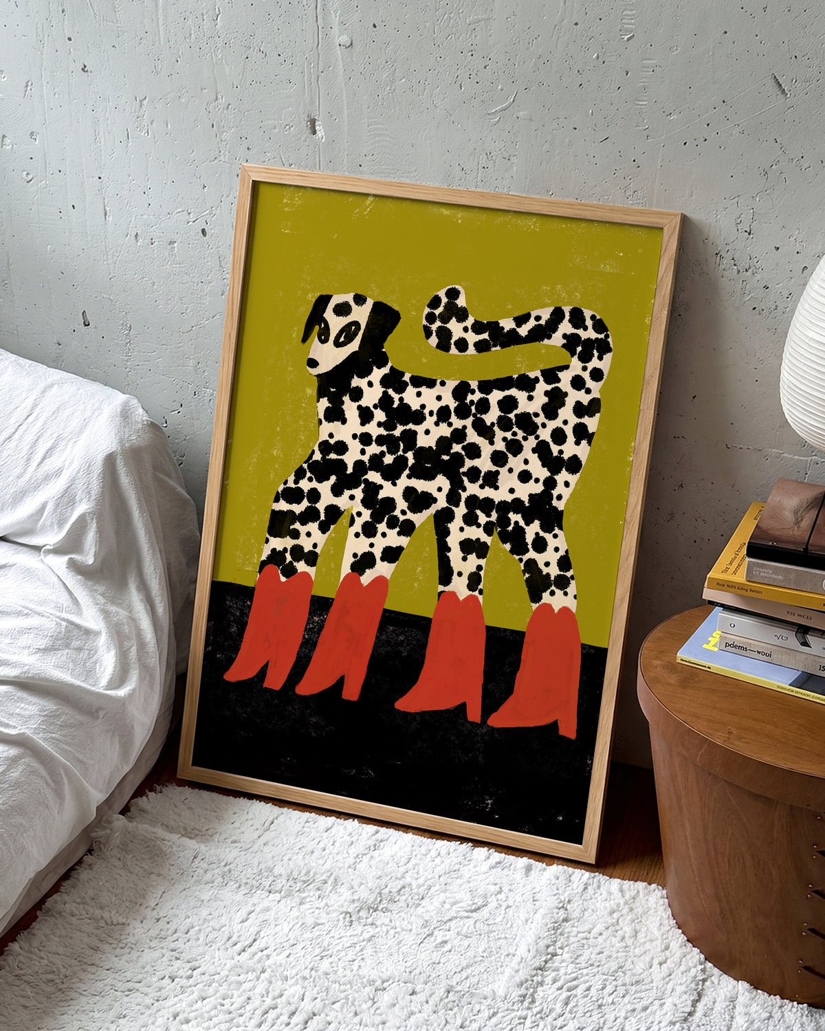 Red Boots - room context oak