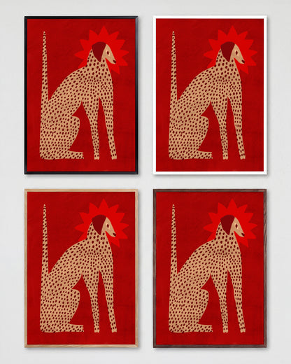 Red Dalmatian - all frames