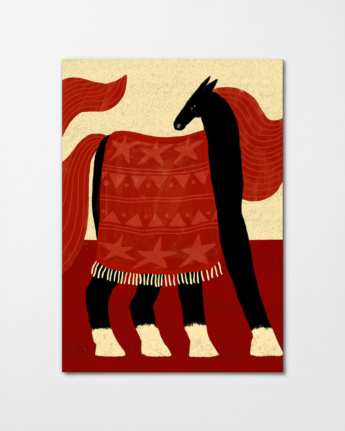 Red Horse - unframed