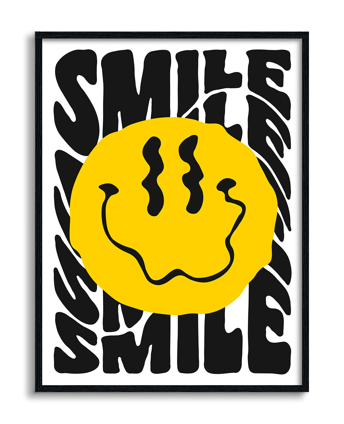 Retro Rave Smiley – Poster Kings
