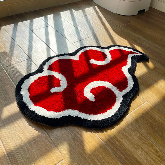 Japanese Red Cloud Rug