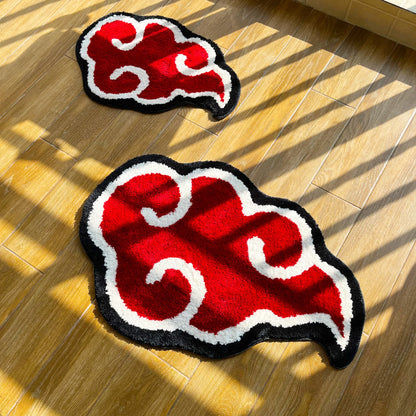 Japanese Red Cloud Rug