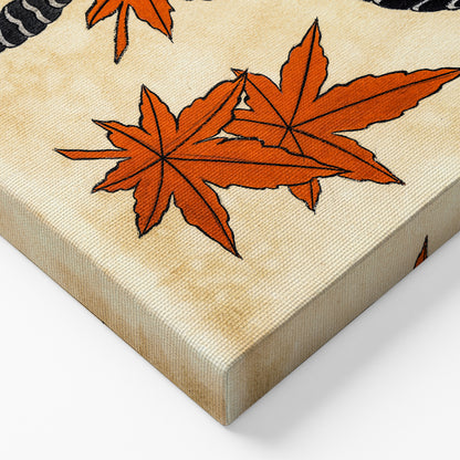 Snake & Momiji canvas