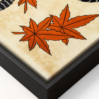 Snake & Momiji canvas
