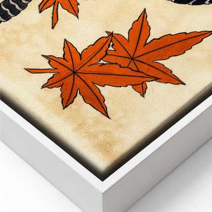 Snake & Momiji canvas