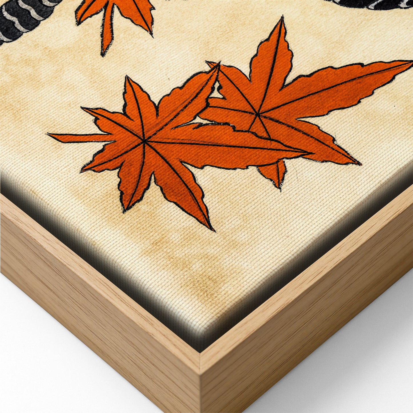 Snake & Momiji canvas