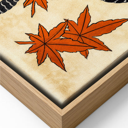 Snake & Momiji canvas
