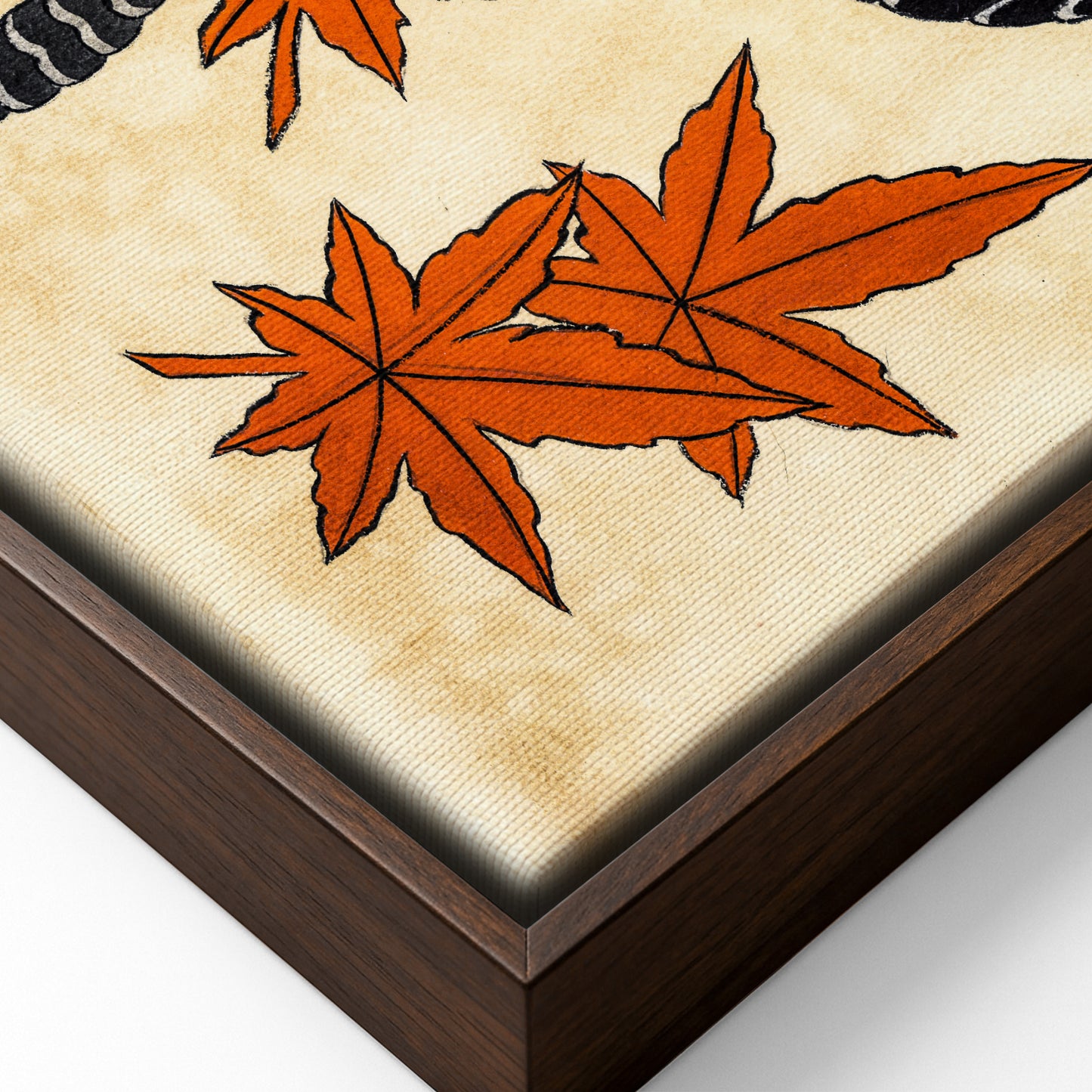 Snake & Momiji canvas