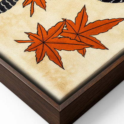 Snake & Momiji canvas
