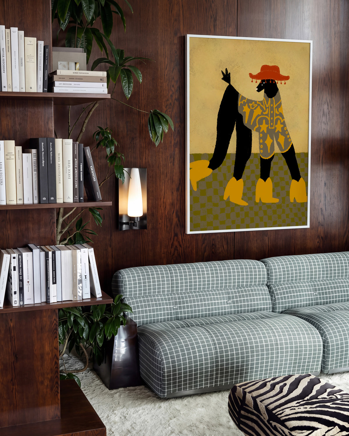 Santiago Cowboy - room context white