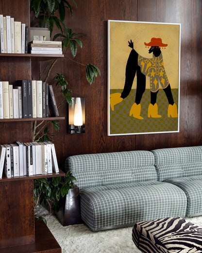 Santiago Cowboy - room context white