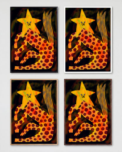 Star Cat - all frames