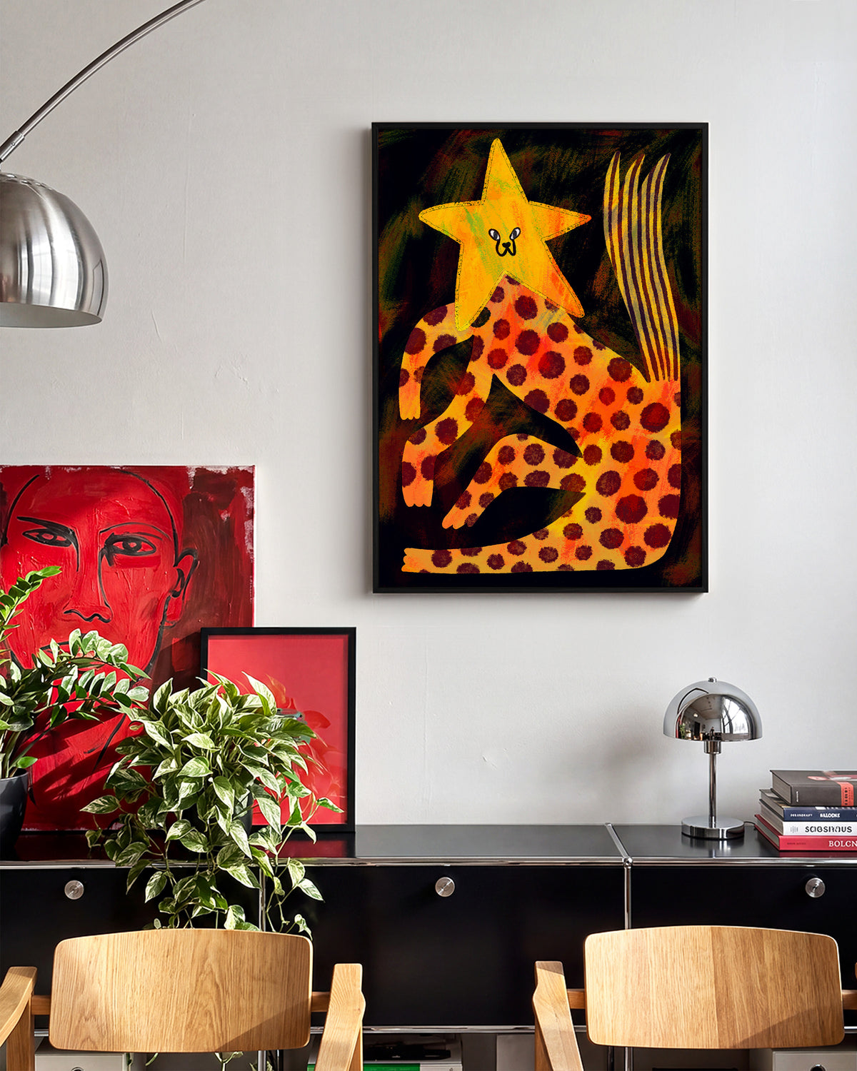 Star Cat - room context black