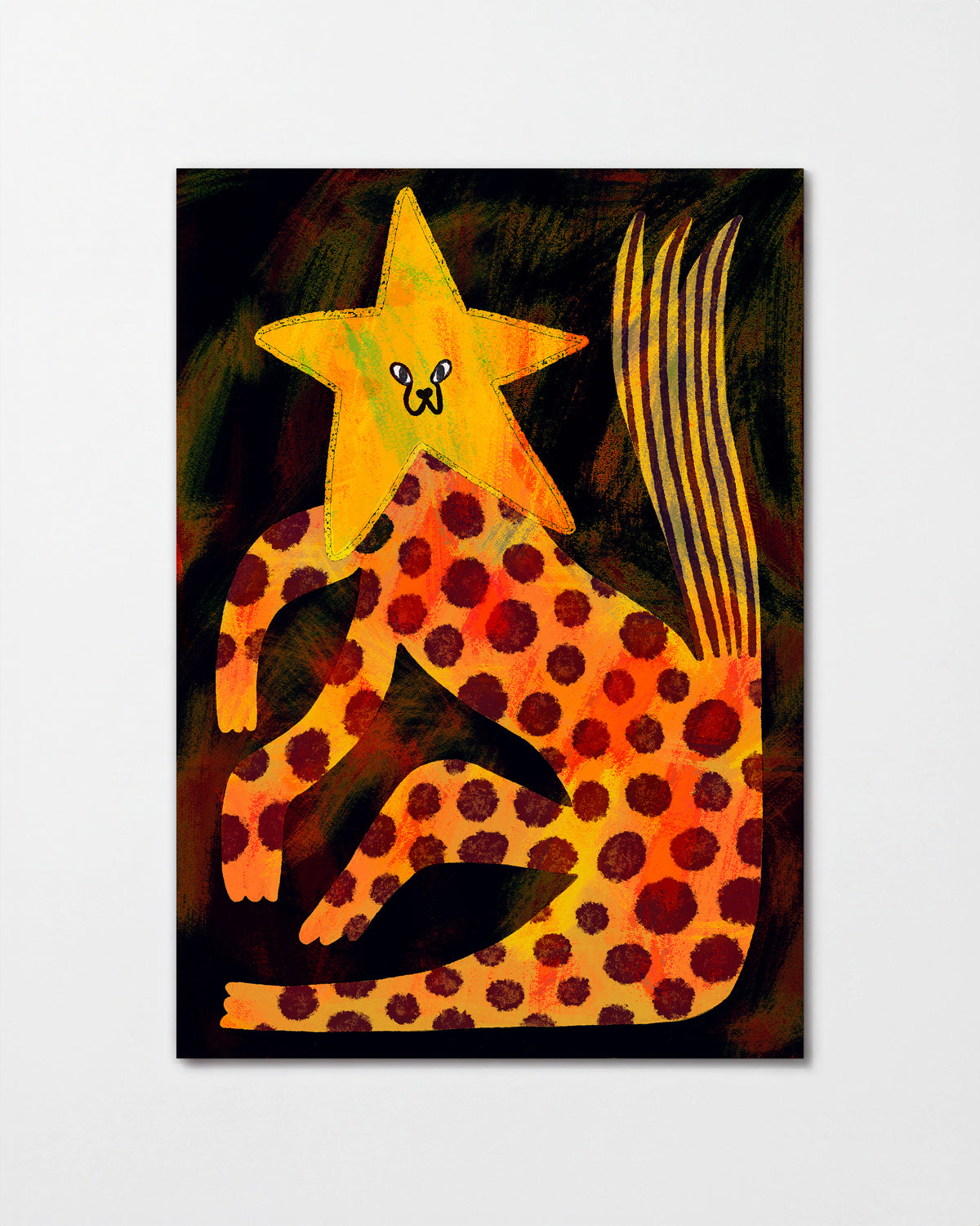 Star Cat - unframed