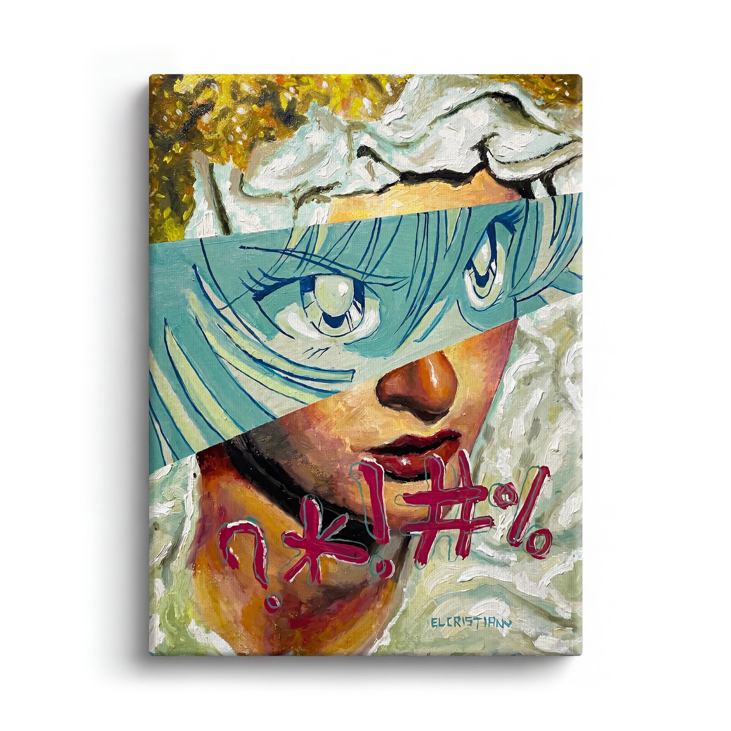 Static Vision canvas
