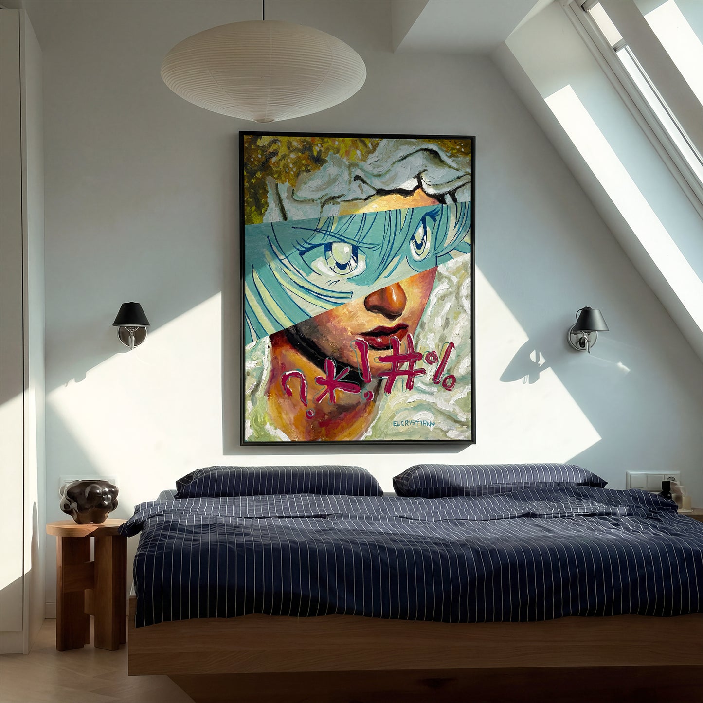 Static Vision canvas