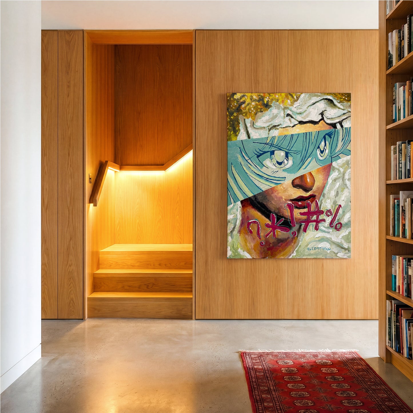 Static Vision canvas