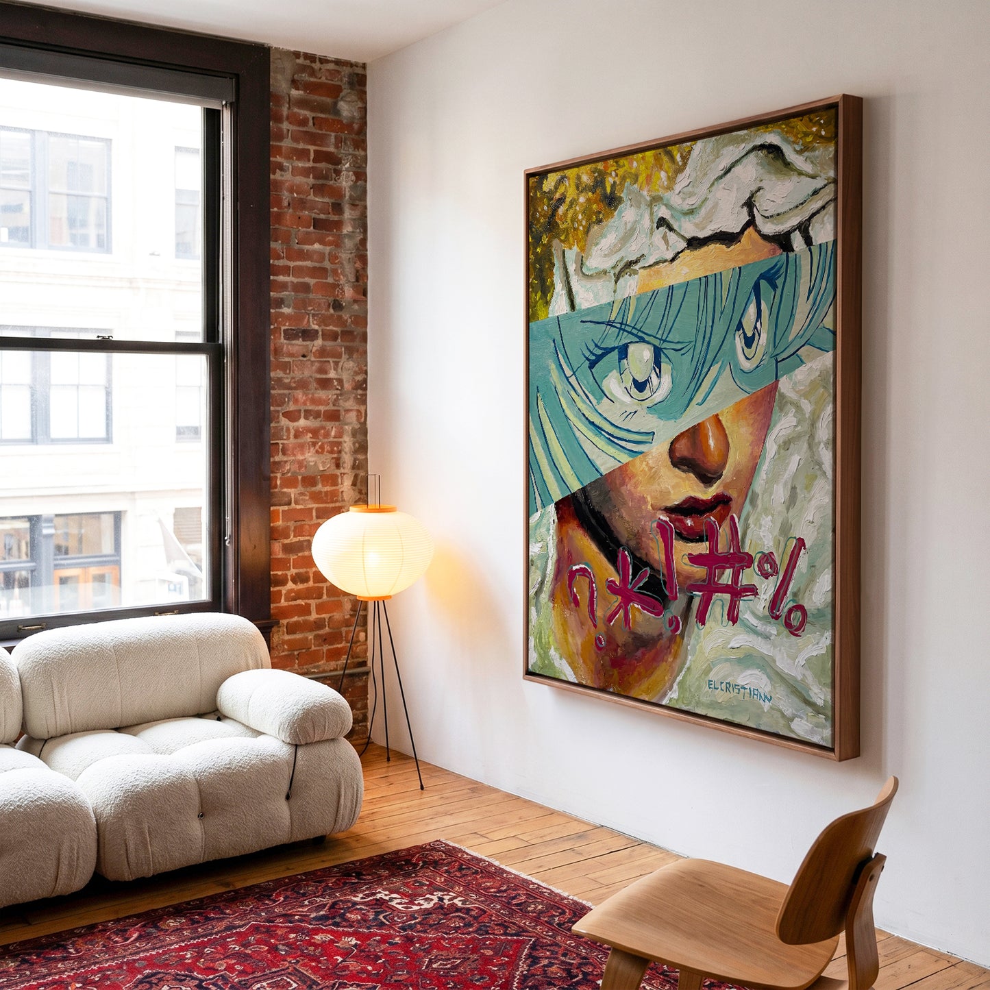 Static Vision canvas