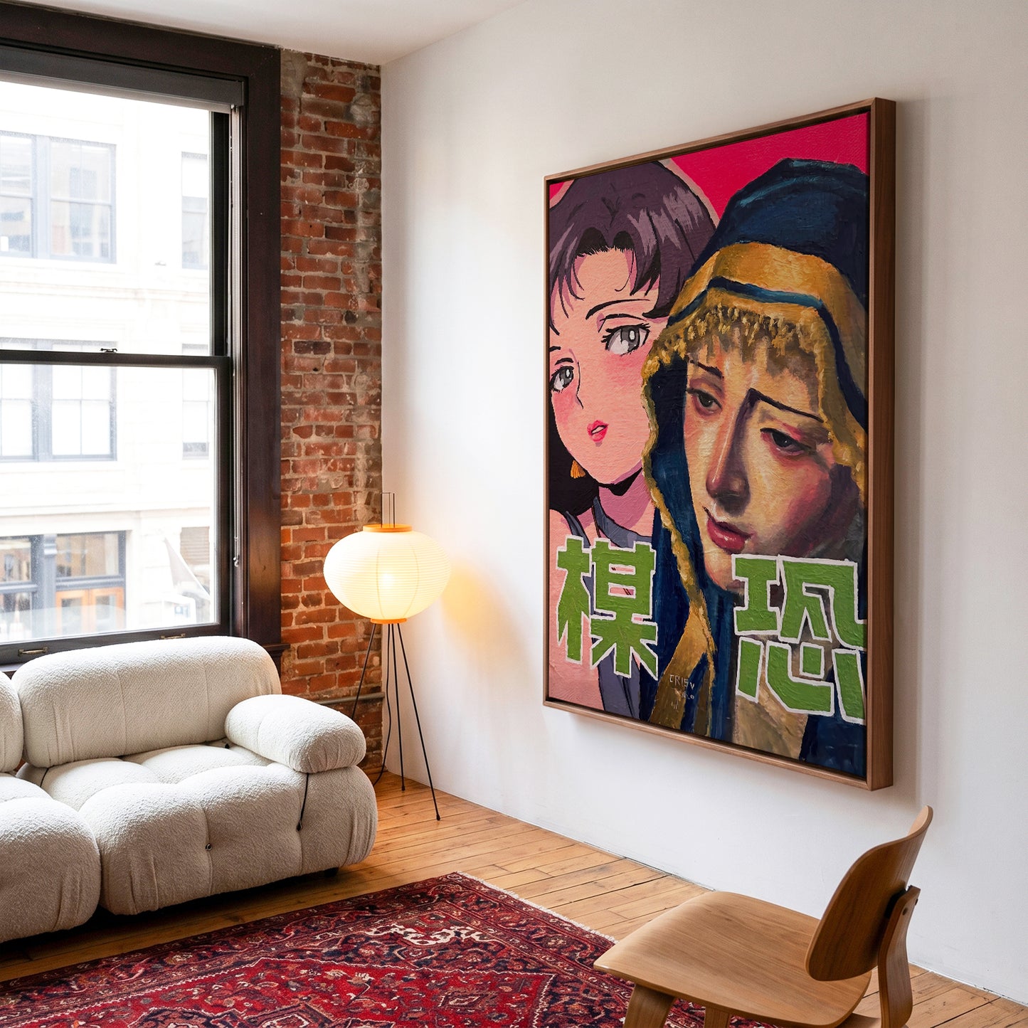 Two Strangers canvas