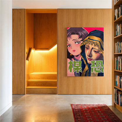 Two Strangers canvas