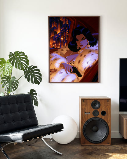 Swanky 10 - room context walnut
