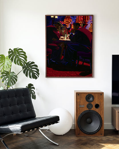 Swanky 16 - room context walnut
