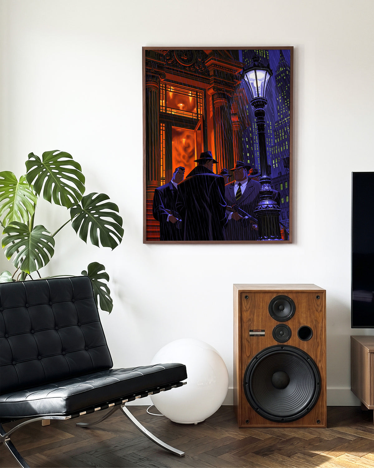 Swanky 1 - room context walnut