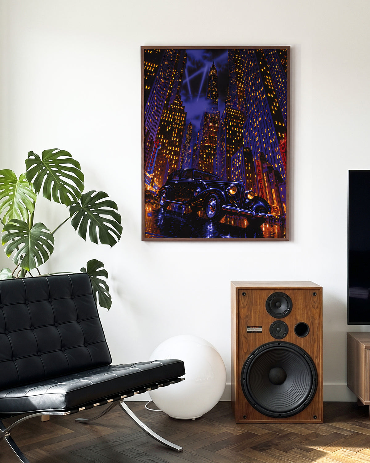 Swanky 21 - room context walnut