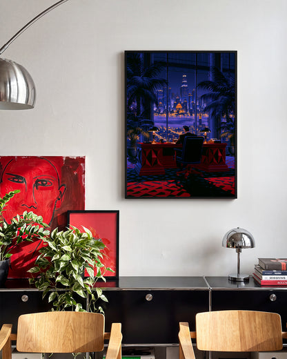 Swanky 24 - room context black