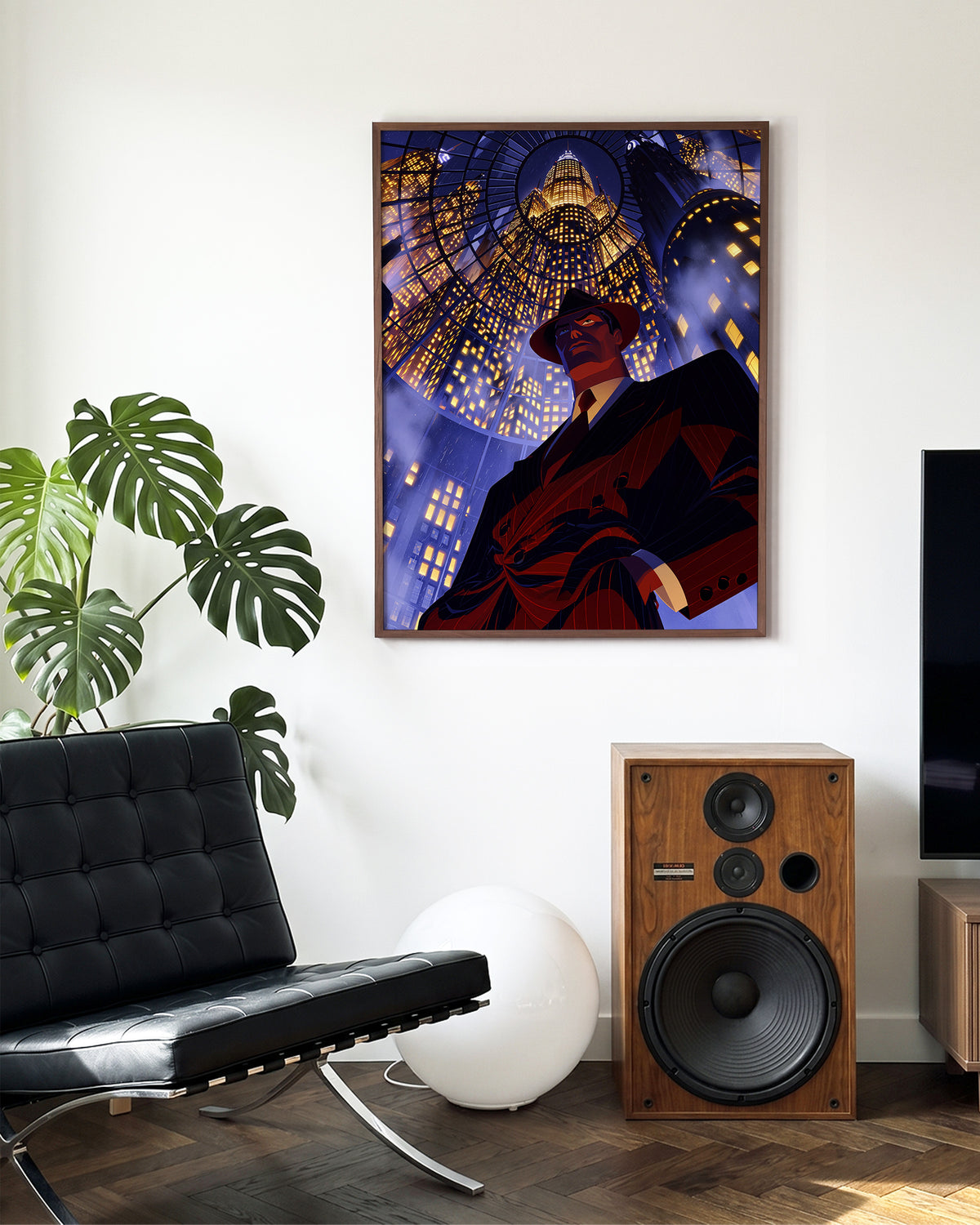 Swanky 2 - room context walnut