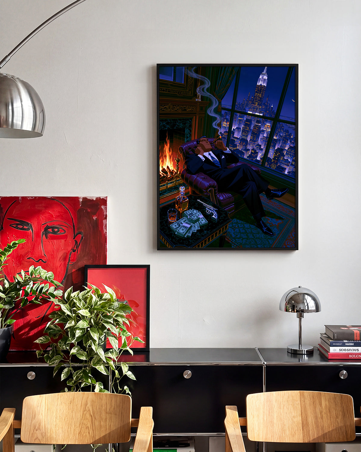 Swanky 3 - room context black