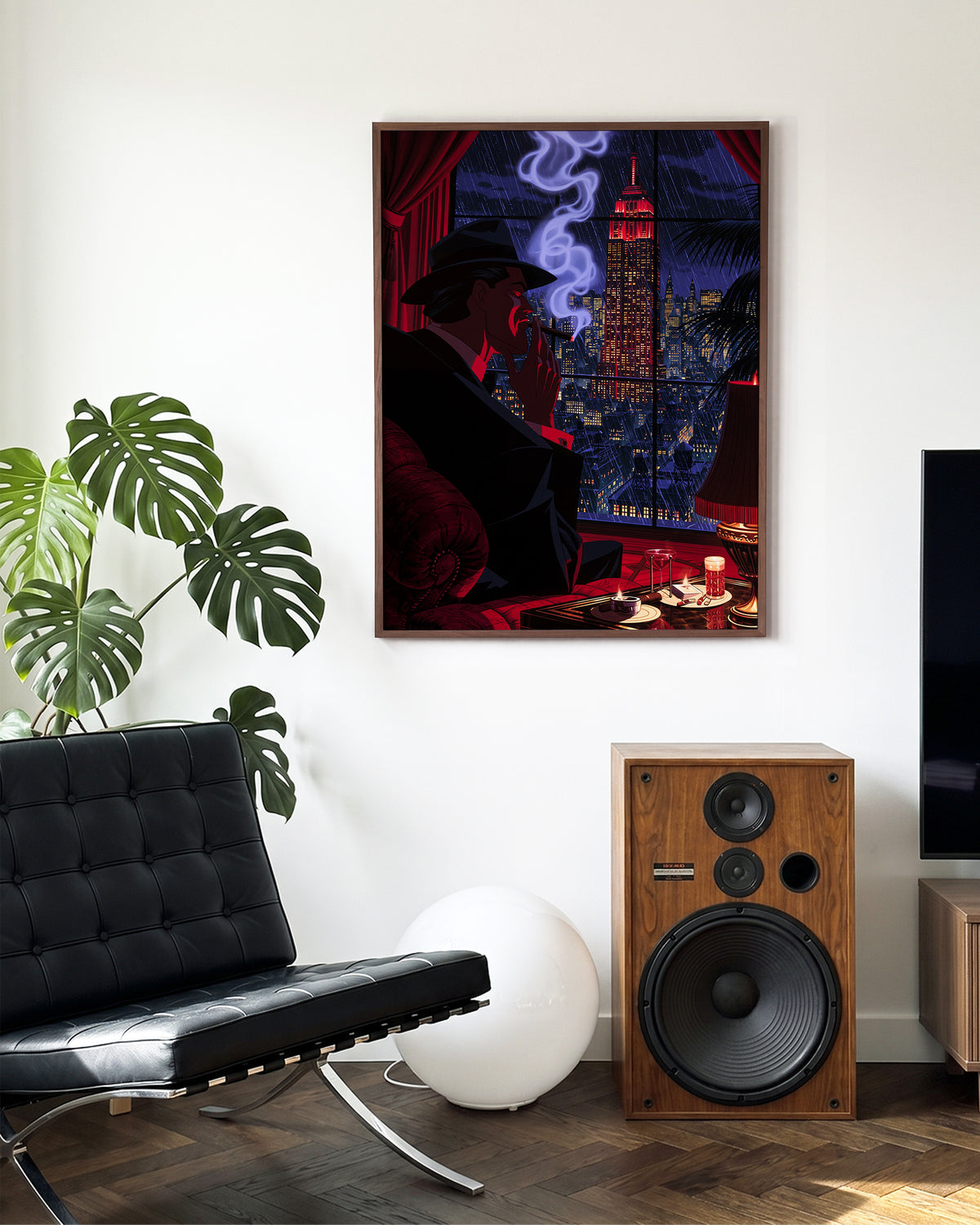 Swanky 5 - room context walnut