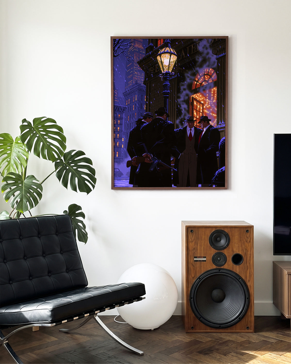 Swanky 9 - room context walnut