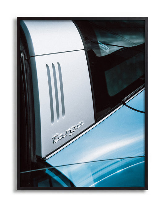 Targa - no background framed - black