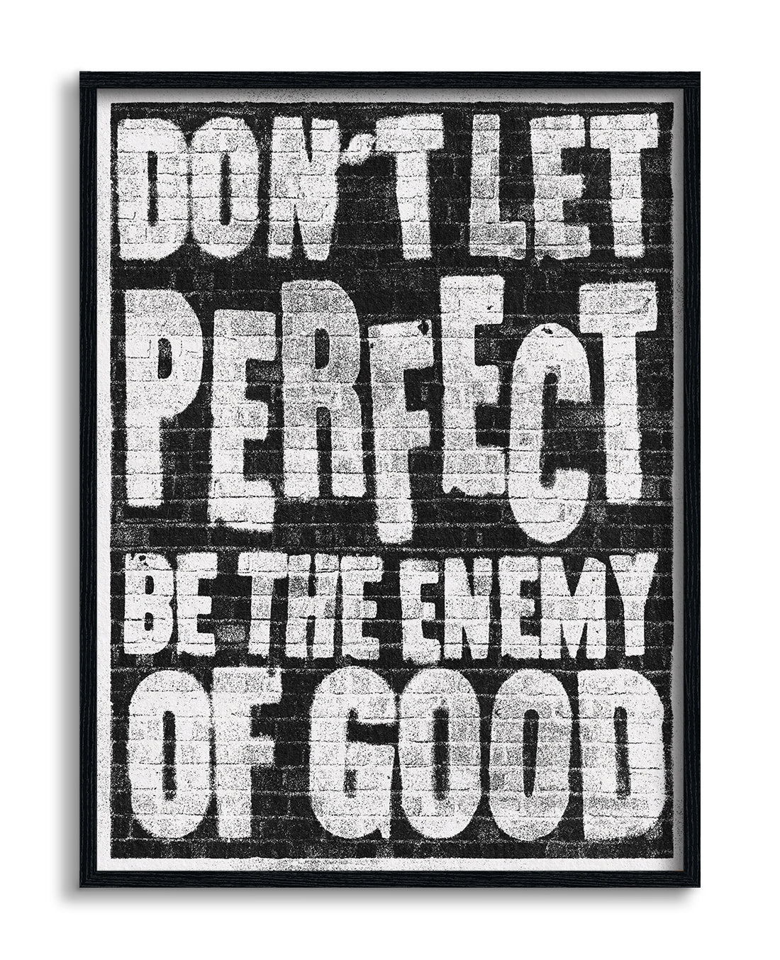 The Enemy of Good