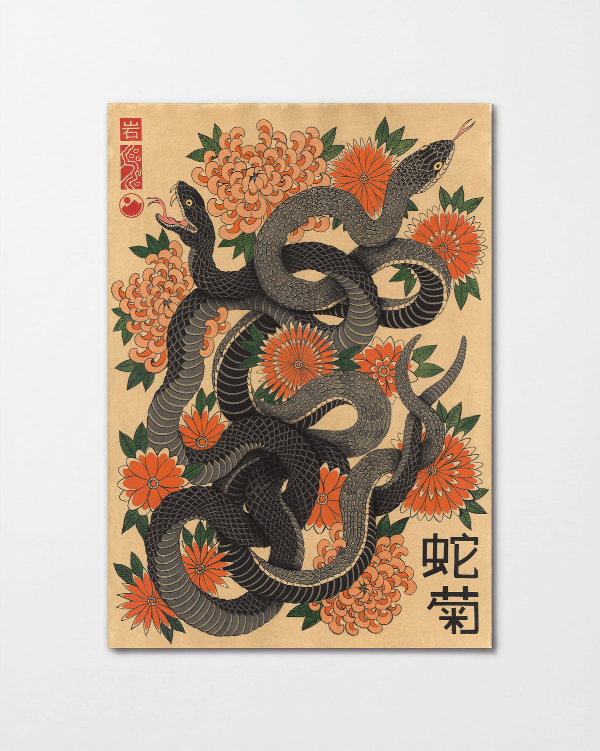 The Dance of the Snakes - unframed