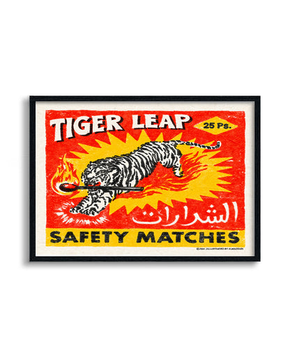 Tiger Leap Safety Matches