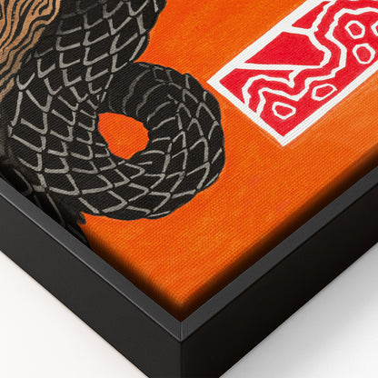 Snake tree canvas