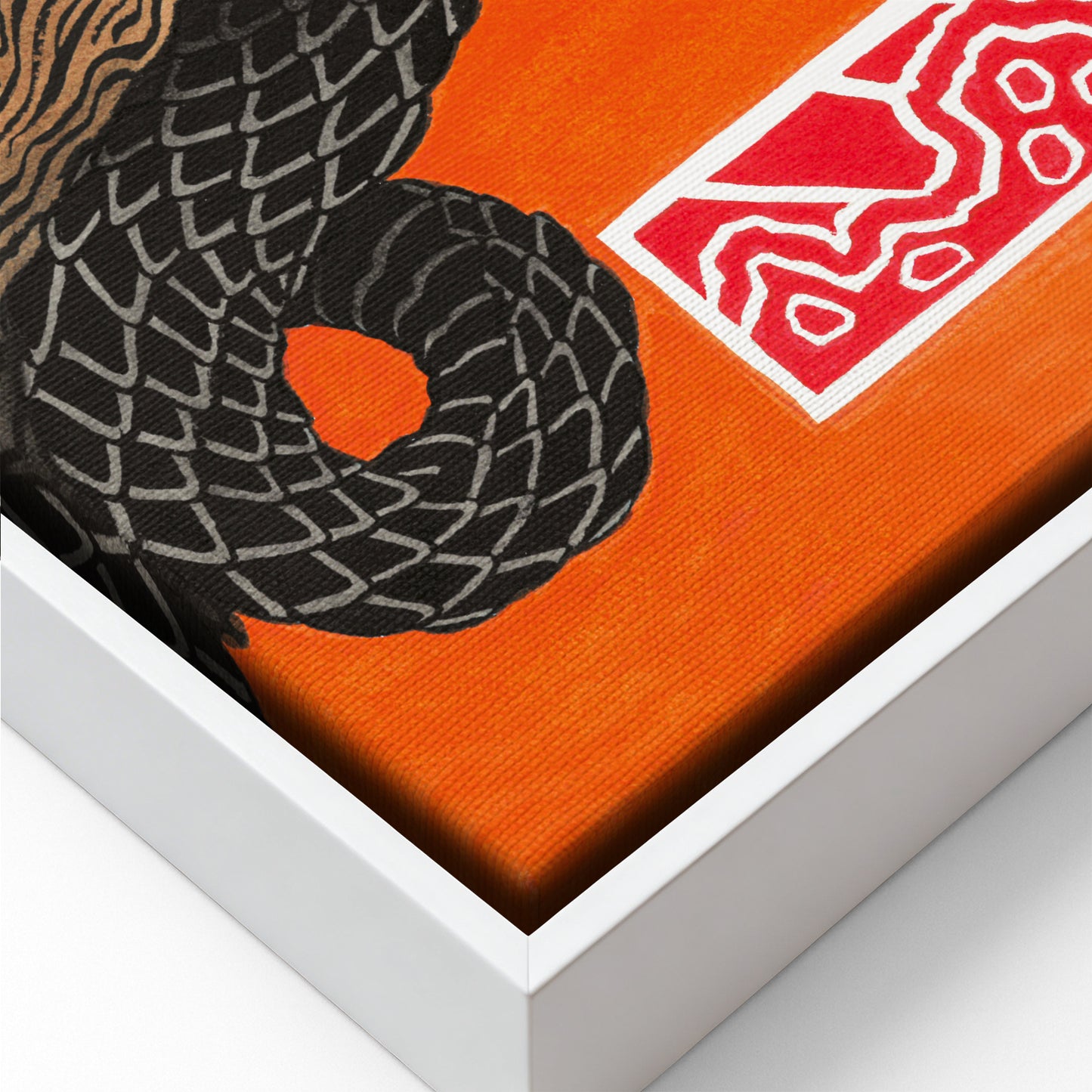 Snake tree canvas