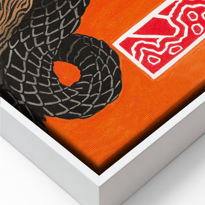 Snake tree canvas