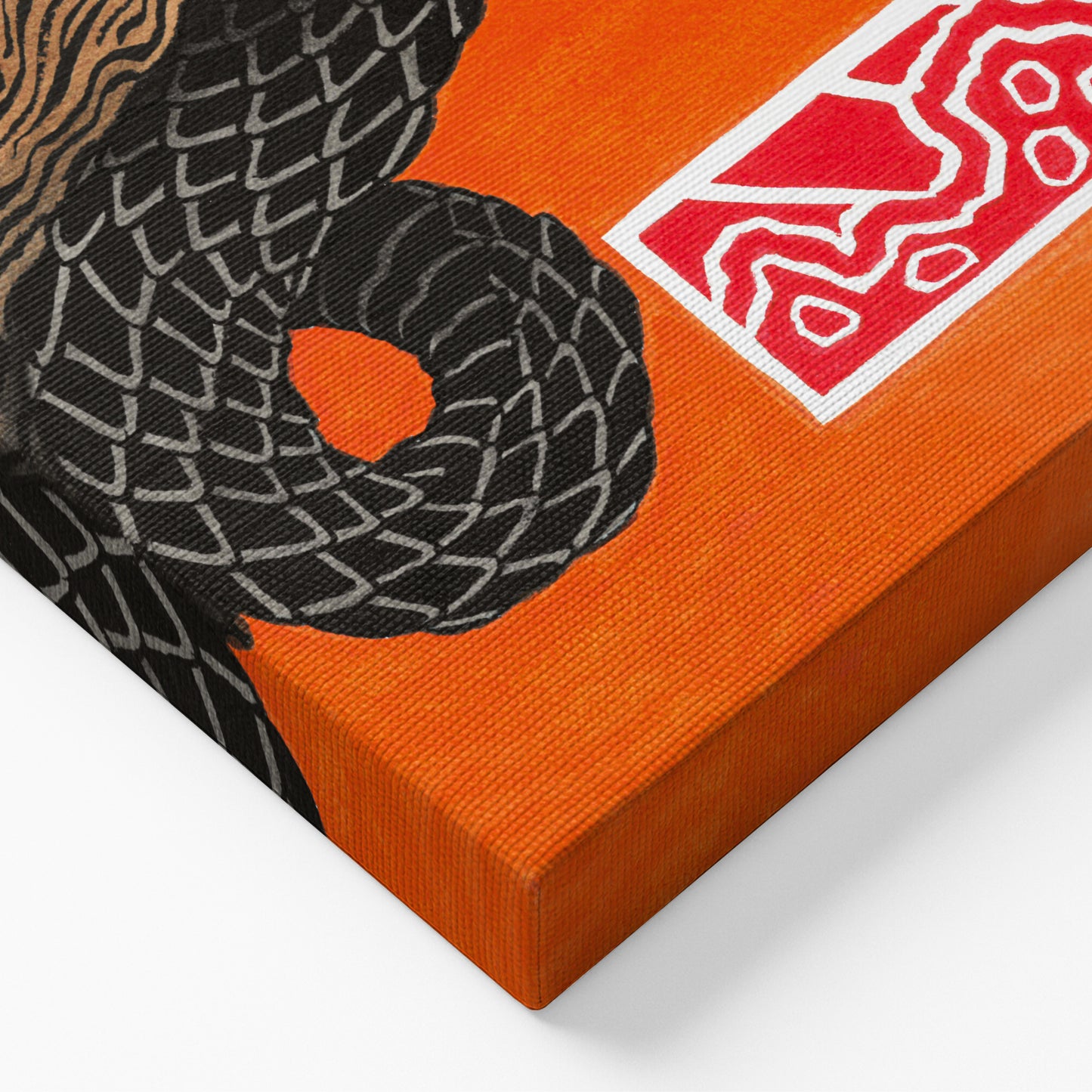 Snake tree canvas
