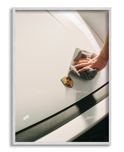 White Porsche